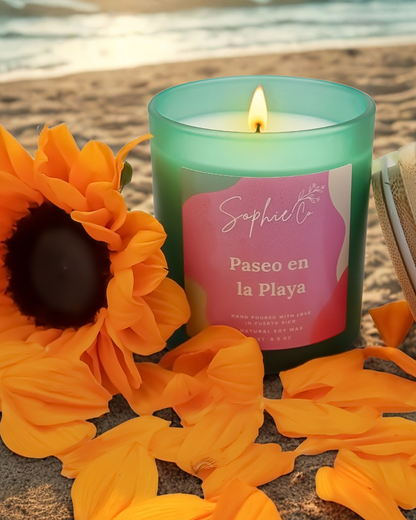 Paseo en la Playa | Soy Wax Candle