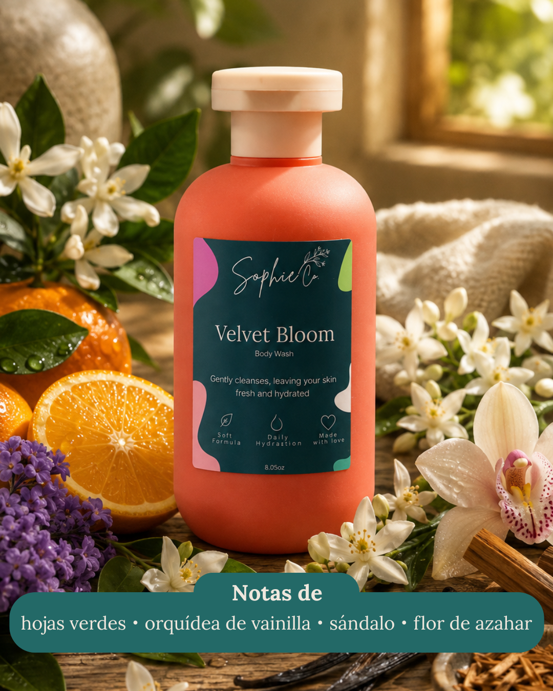 Velvet Bloom | Handmade Body Wash