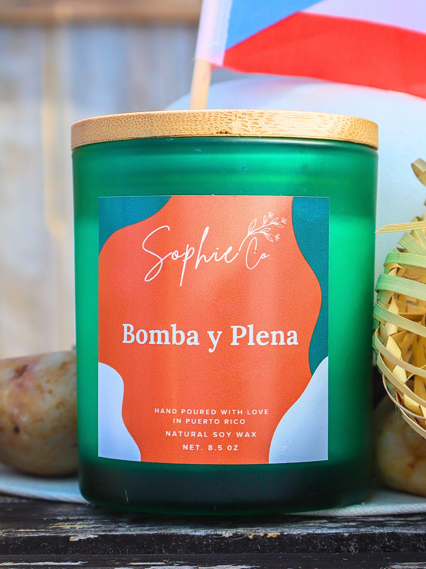 Bomba y Plena | Soy Wax Candle