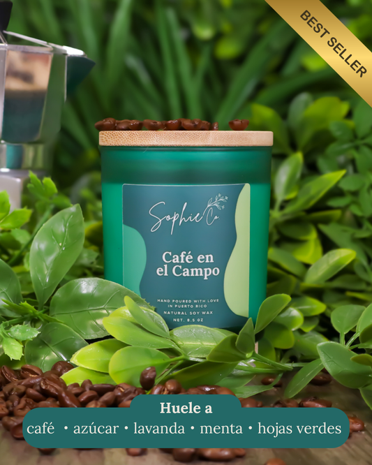 Café En El Campo | Soy Wax Candle