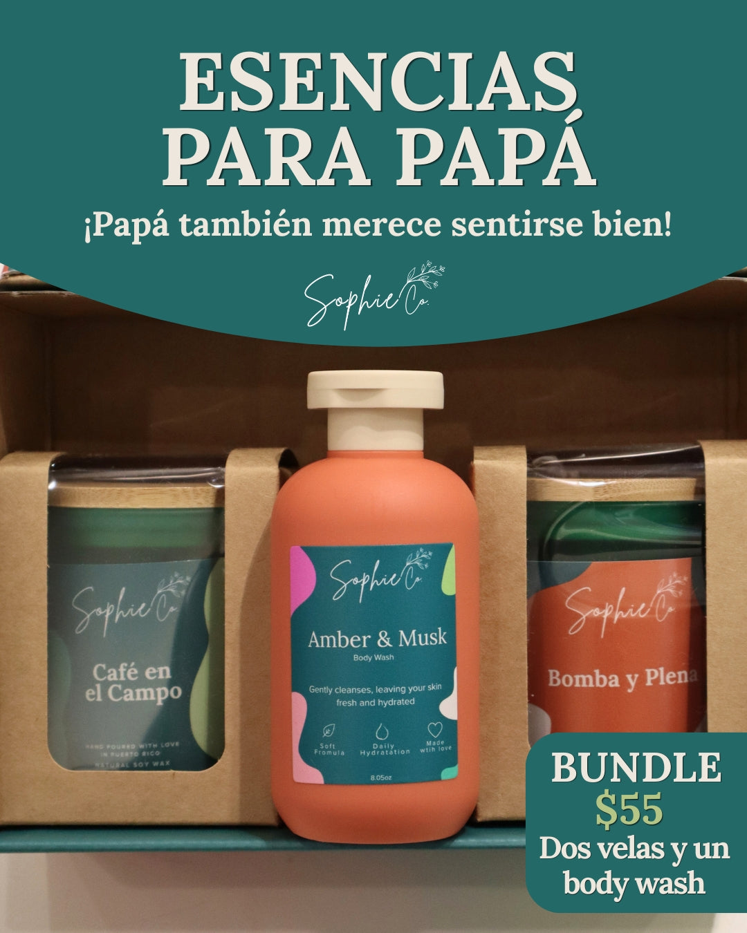 Bundle - Two candle + One Body Wash