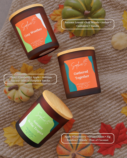 Trío de la colección de otoño